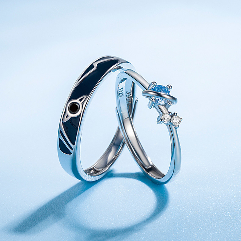 Dream Planet Couple Rings - Image 7